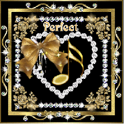 gold with diamond shaped heart, diamond accents
