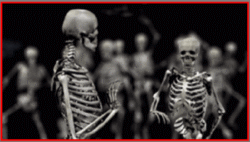 skeleton dancers