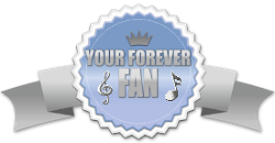 your forever fan blue