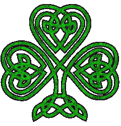 celtic design shamrock