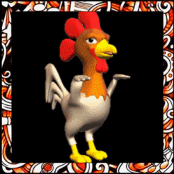 chicken doing chicken dance