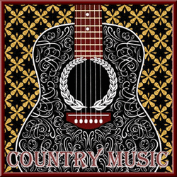 country music guitar swirls