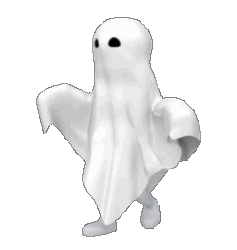 ghost ghosts fake gif walking real there