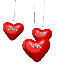 i love you mom swinging hearts