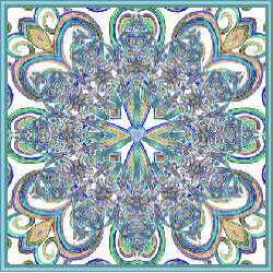 pastel patterns kaleidoscope