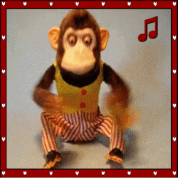 toy monkey clapping